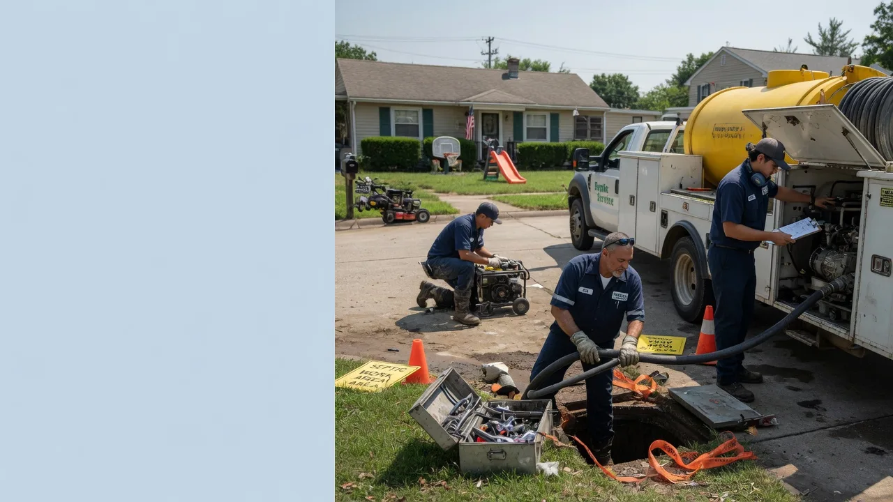 Septic Tank Pumping in Bowie, TX near me